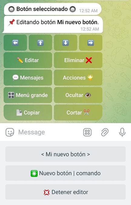 Modo editor VisualMaker