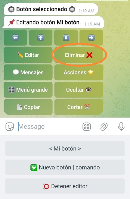 Modo editor VisualMaker