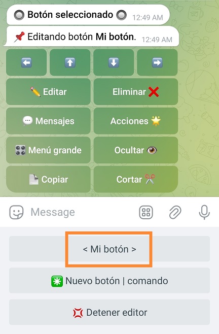 Modo editor VisualMaker