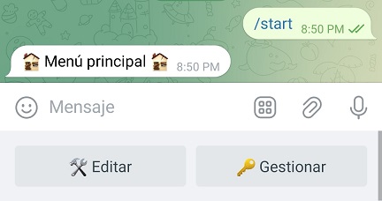 Modo editor VisualMaker